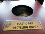 Please recycle plastic bags at grocery stores!